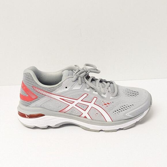 Asics GT-2000 7 Running Shoes, Mid Grey/White, Mens 7 M main image 4